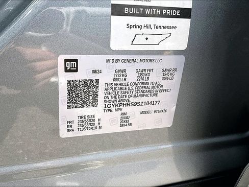 Used 2025 Cadillac XT6 Sport w/ Platinum Package AWD/4WD image 34
