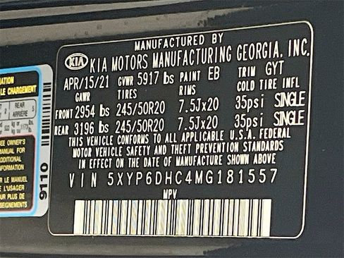 Used 2021 Kia Telluride S image 34