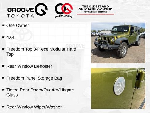 Used 2010 Jeep Wrangler Unlimited Rubicon AWD/4WD image 4