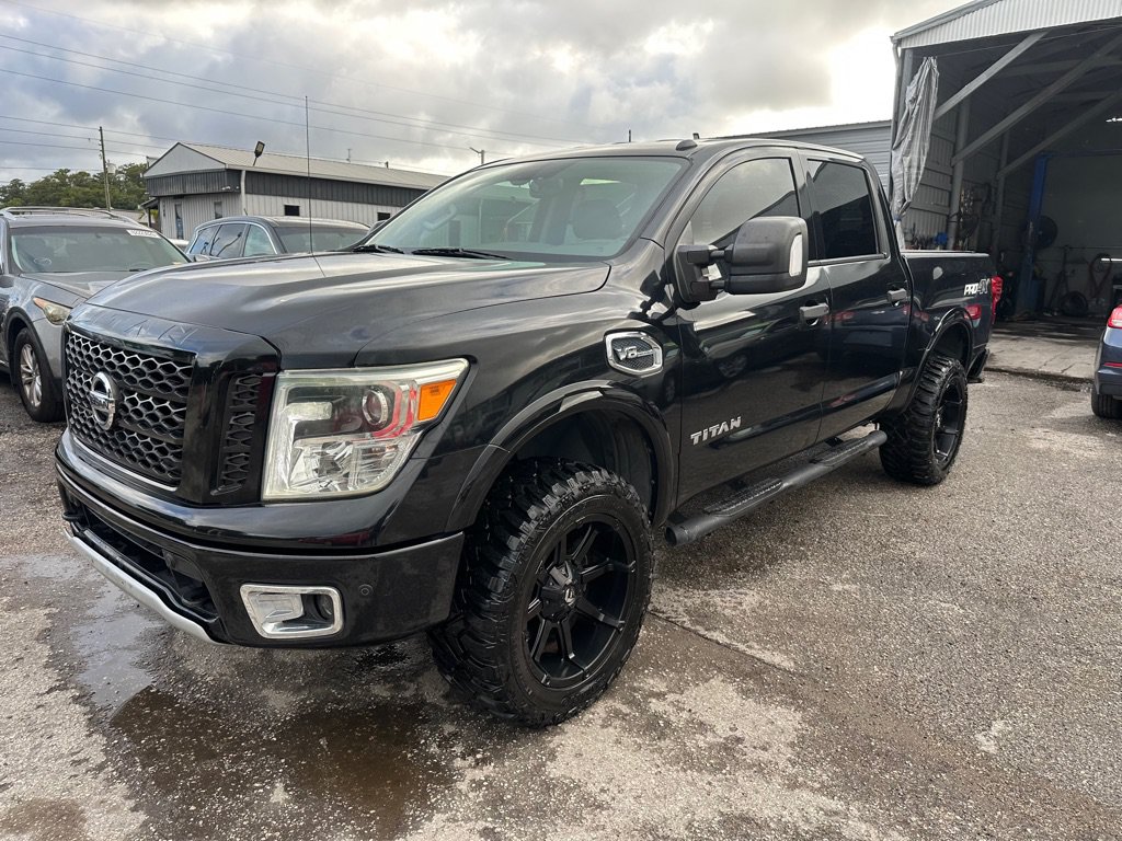 Used 2017 Nissan Titan PRO-4X w/ Pro-4x Convenience Package AWD/4WD image 1