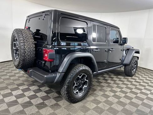 Used 2023 Jeep Wrangler Unlimited Rubicon 4xe w/ Cold Weather Group image 3