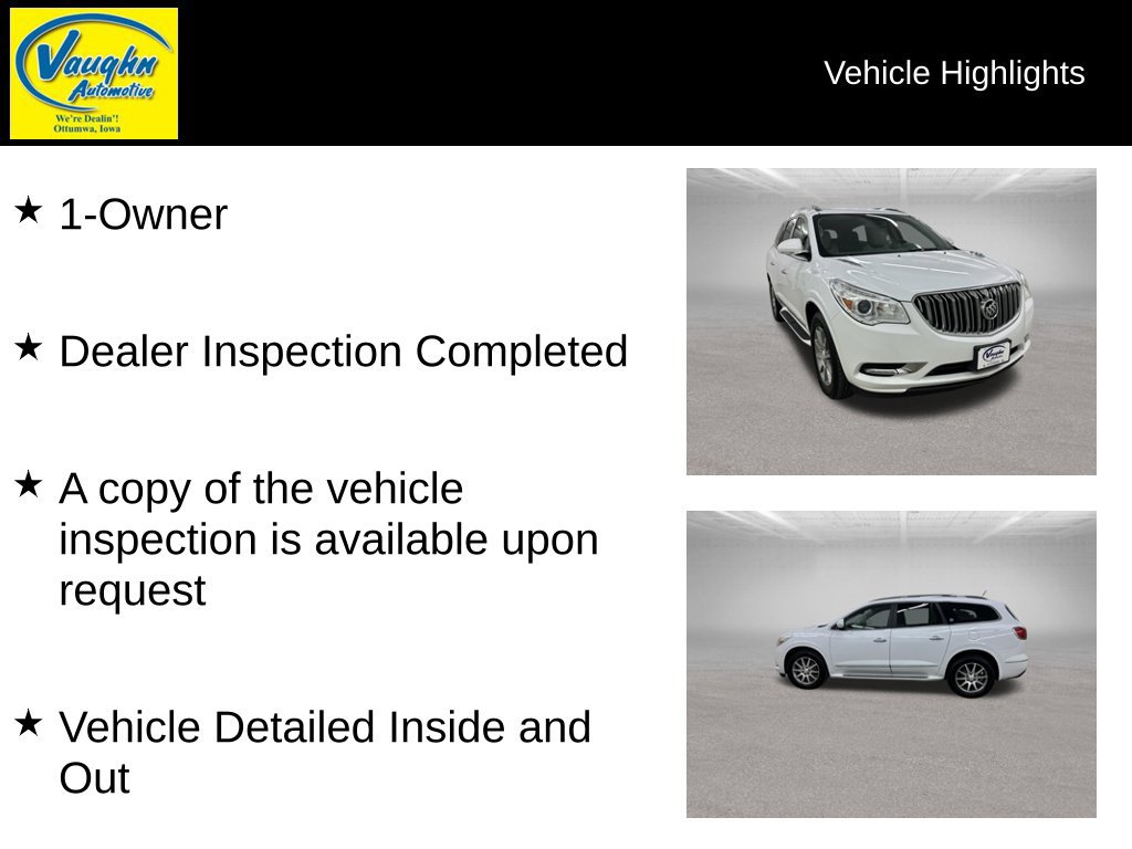 Used 2017 Buick Enclave Leather w/ Trailering Package FWD image 2