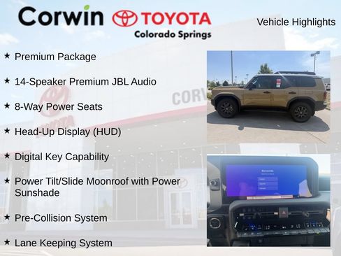 Used 2026 Toyota Land Cruiser w/ Premium Package AWD/4WD image 15