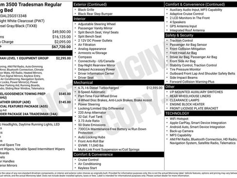 New 2025 RAM 3500 Tradesman image 29
