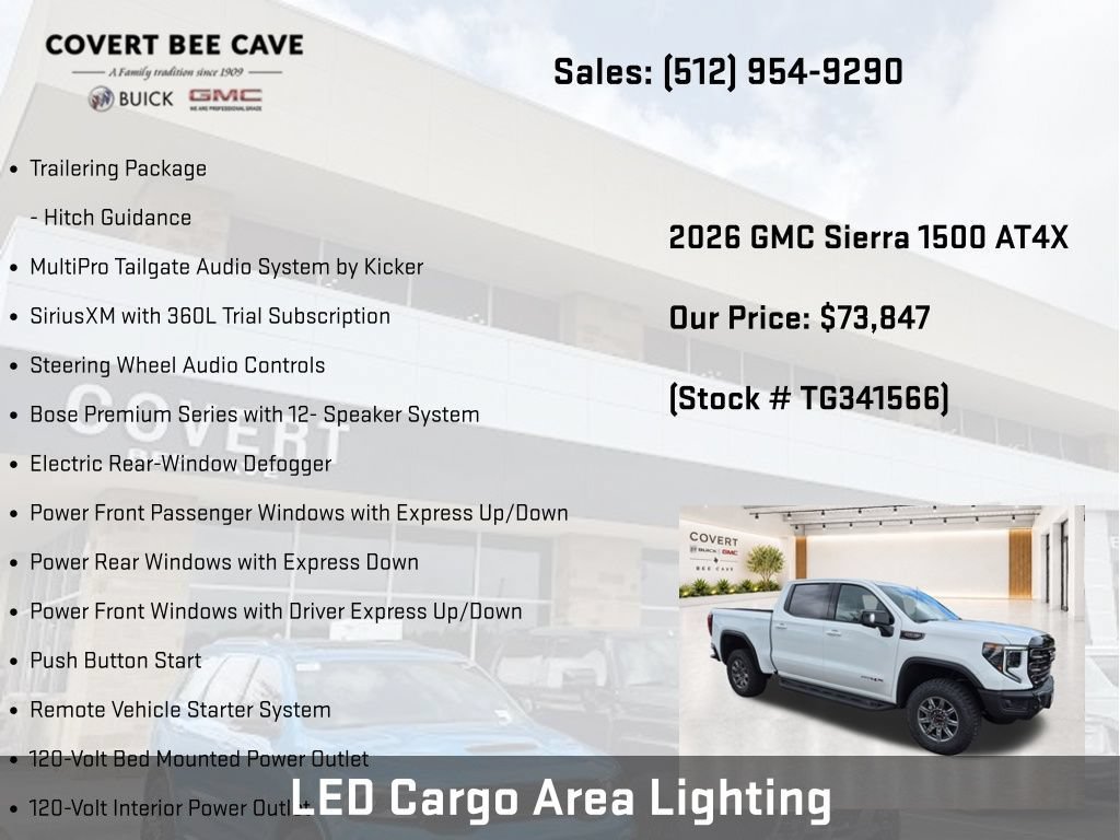 New 2026 GMC Sierra 1500 AT4X AWD/4WD image 38