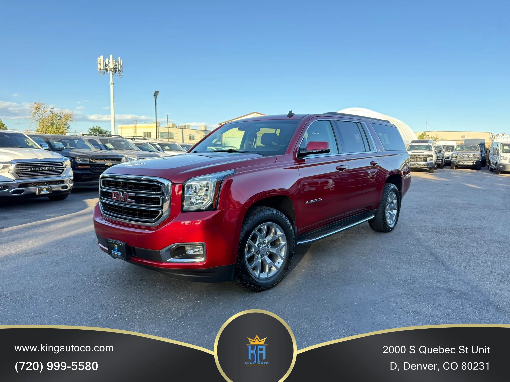 Used 2015 GMC Yukon XL SLT w/ HD Trailering Package AWD/4WD image 1