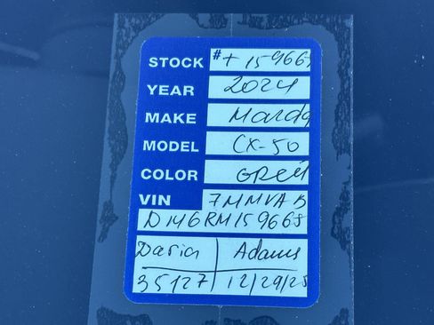 Certified 2024 MAZDA CX-50 AWD 2.5 S w/ Cargo Package image 14