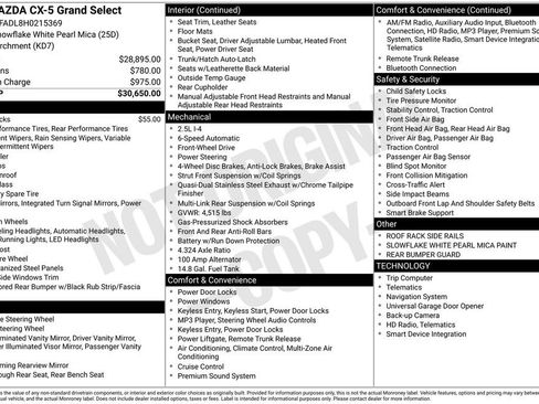 Used 2017 MAZDA CX-5 Grand Select image 3