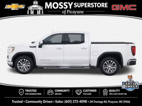 Used 2021 GMC Sierra 1500 SLT w/ SLT Premium Package AWD/4WD image 8