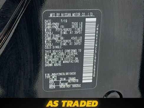 Used 2020 Nissan Armada SL w/ Premium Package AWD/4WD image 36