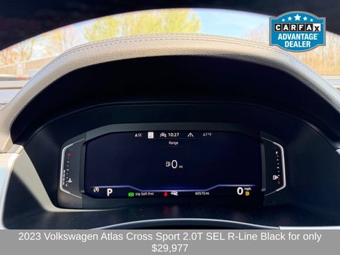 Used 2023 Volkswagen Atlas Cross Sport SEL R-Line AWD/4WD image 14
