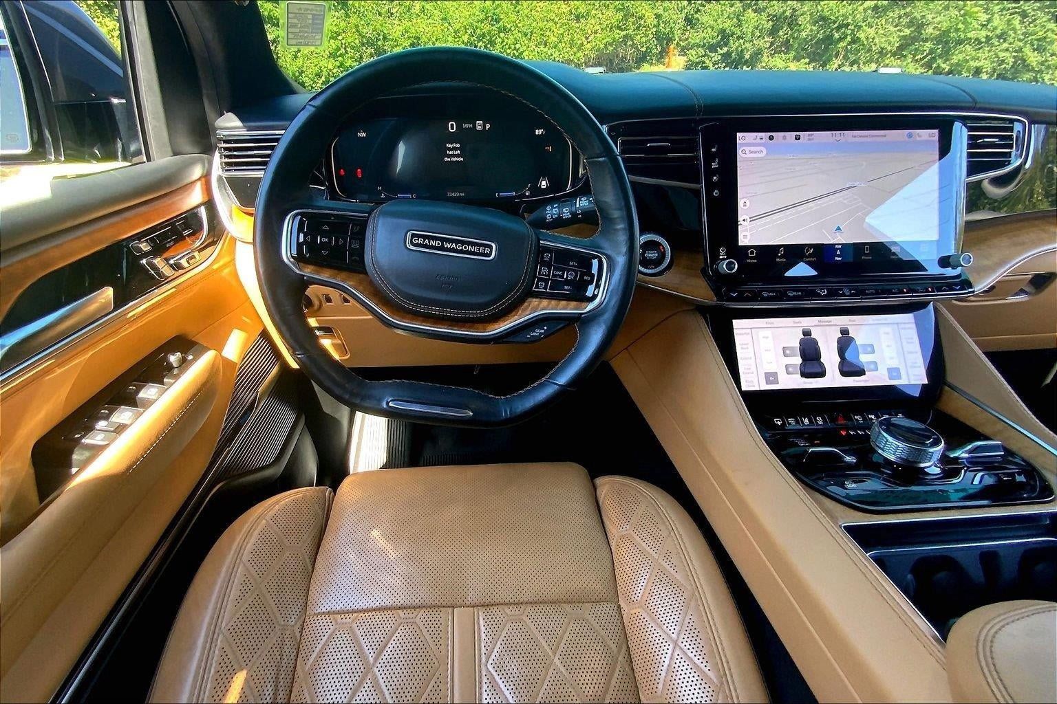 Used 2022 Jeep Grand Wagoneer Series III w/ Rear Seat Video Group 1 AWD/4WD image 5