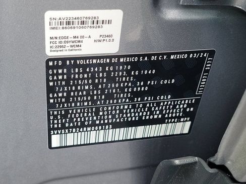 Used 2024 Volkswagen Taos SE FWD image 32