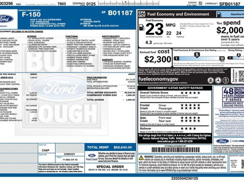 Used 2025 Ford F150 XLT w/ Equipment Group 301A Standard image 4