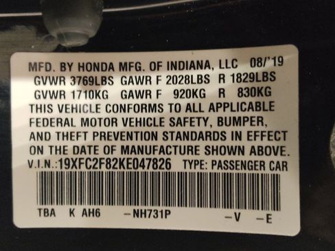 Used 2019 Honda Civic Sport image 33