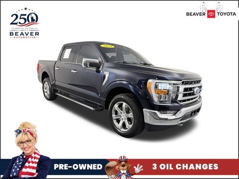 Used 2021 Ford F150 Lariat AWD/4WD image 1