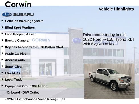 Used 2022 Ford F150 XLT w/ Equipment Group 302A High image 6