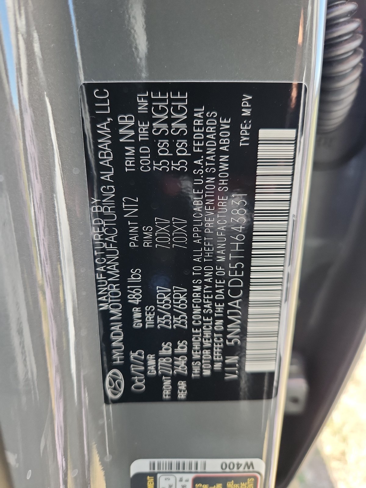 Certified 2026 Hyundai Tucson SE AWD/4WD image 10