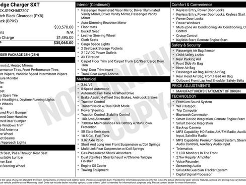 Used 2019 Dodge Charger SXT AWD/4WD image 3