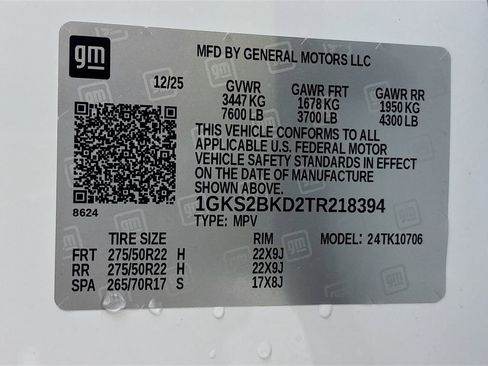 New 2026 GMC Yukon Elevation w/ Elevation Premium Package image 35