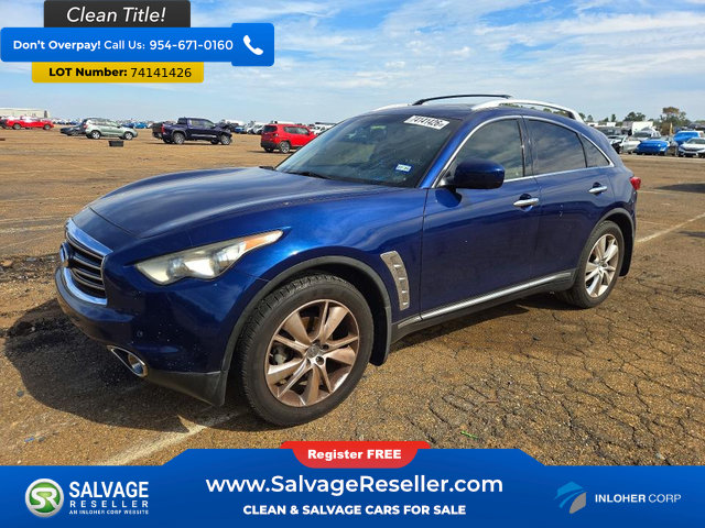 Used 2013 INFINITI FX37 2WD w/ Premium Pkg image 1