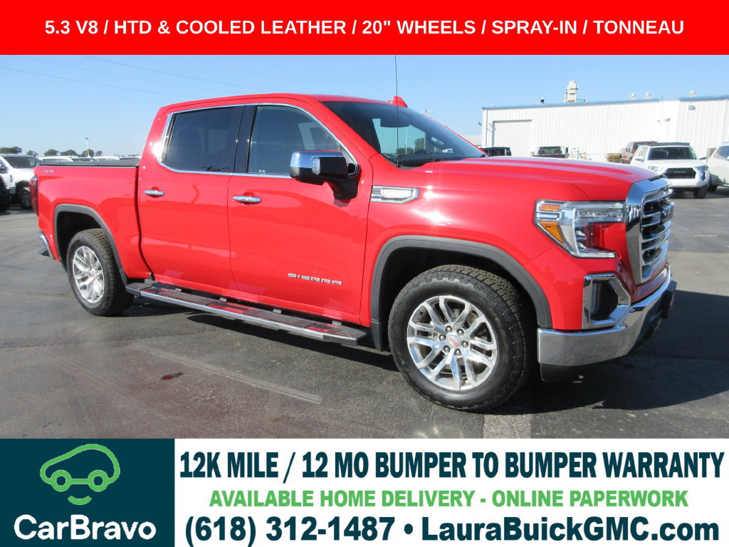 Certified 2021 GMC Sierra 1500 SLT w/ SLT Premium Package AWD/4WD image 1
