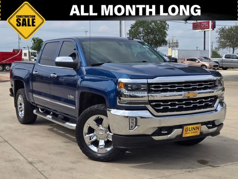 Used 2018 Chevrolet Silverado 1500 LTZ w/ Texas Edition RWD image 1