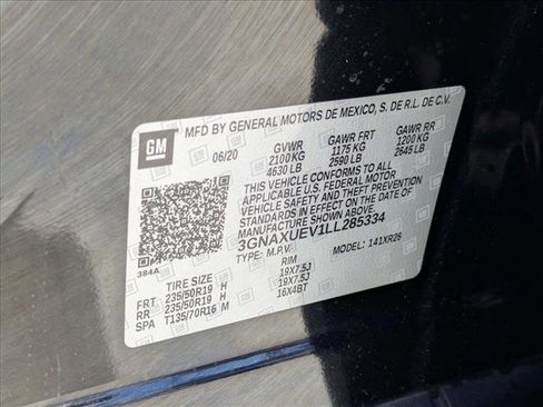 Used 2020 Chevrolet Equinox LT w/ Midnight Edition AWD/4WD image 24