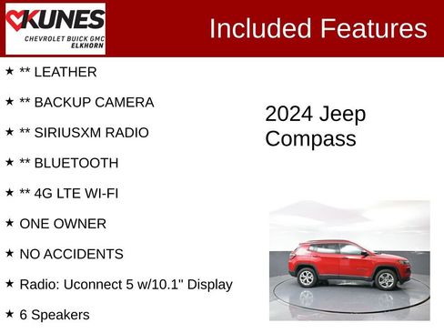 Used 2024 Jeep Compass Latitude w/ Altitude Special Edition image 2