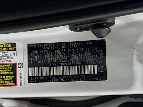 Used 2020 Toyota Camry XSE image 38