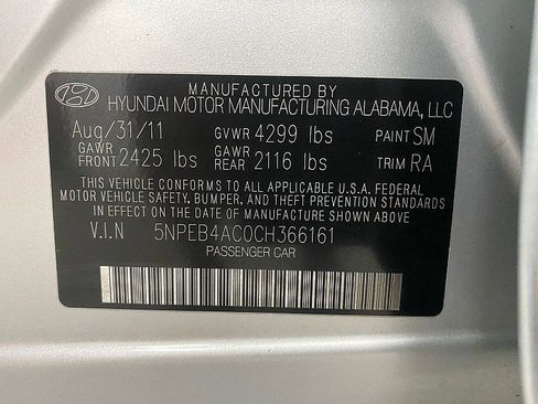 Used 2012 Hyundai Sonata GLS image 26
