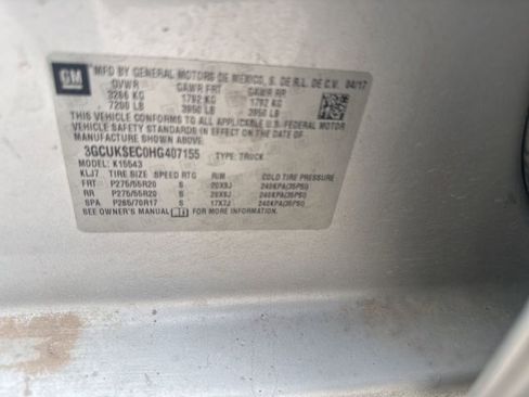 Used 2017 Chevrolet Silverado 1500 LTZ Z71 w/ LTZ Plus Package image 14