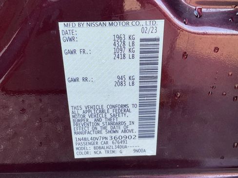 Used 2023 Nissan Altima 2.5 SV image 19