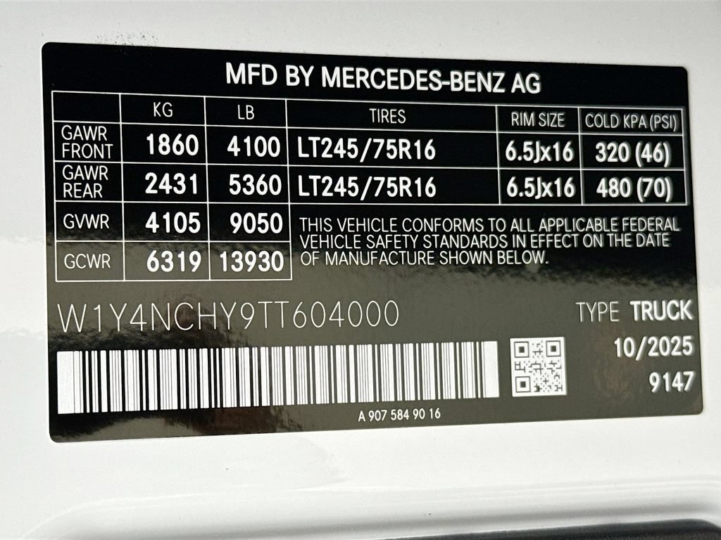 Used 2026 Mercedes-Benz Sprinter 2500 image 29