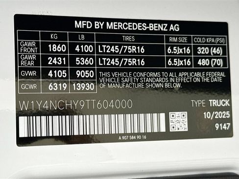 Used 2026 Mercedes-Benz Sprinter 2500 image 29