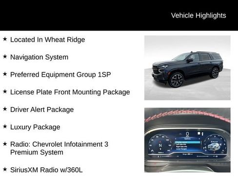 Certified 2023 Chevrolet Tahoe RST w/ Luxury Package AWD/4WD image 8
