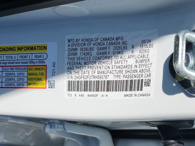 Used 2024 Honda Civic LX image 27