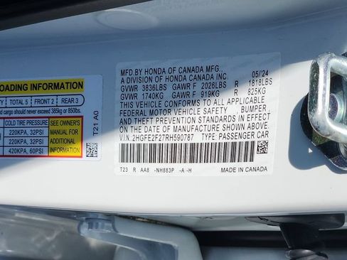 Used 2024 Honda Civic LX image 27