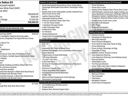 Used 2023 Kia Seltos EX image 35