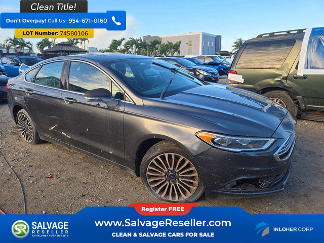 Used 2017 Ford Fusion SE w/ Fusion SE Technology Package FWD image 5