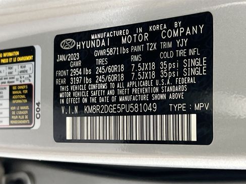 Used 2023 Hyundai Palisade SEL w/ Cargo Package AWD/4WD image 33