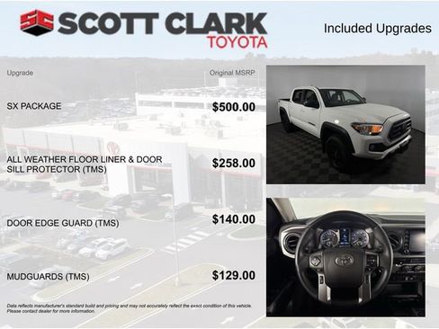 Used 2023 Toyota Tacoma SR5 w/ SX Package image 8