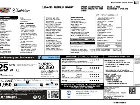 Used 2020 Cadillac CT5 Premium Luxury image 2