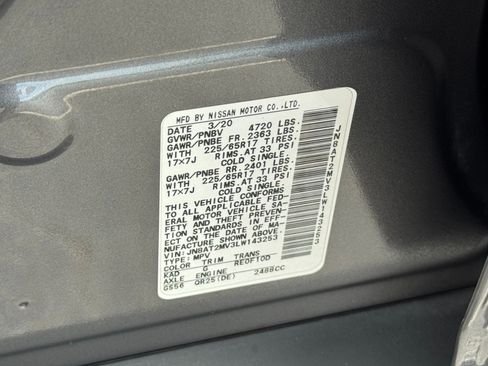 Used 2020 Nissan Rogue SV AWD/4WD image 41