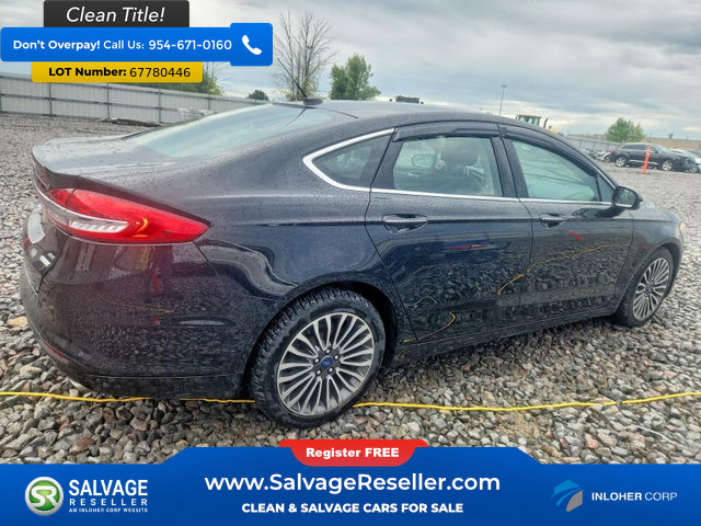 Used 2017 Ford Fusion SE w/ Fusion SE Technology Package FWD image 4