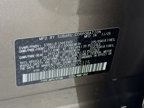 New 2025 Subaru Forester Limited image 33