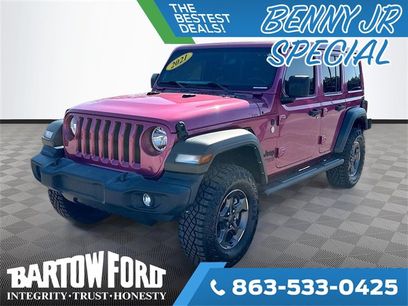 Used 2021 Jeep Wrangler Unlimited Sport w/ Sun And Sound Package