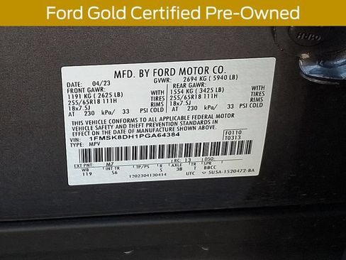 Used 2023 Ford Explorer XLT w/ Equipment Group 202A AWD/4WD image 30