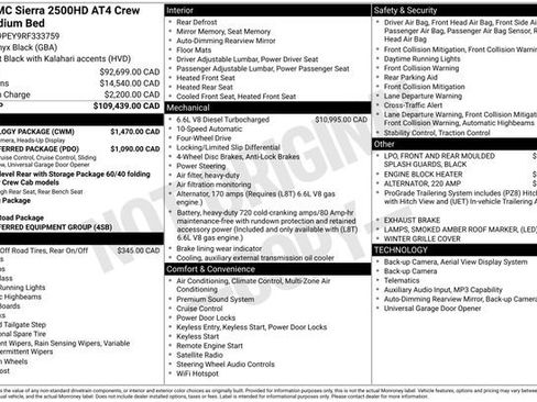 Used 2024 GMC Sierra 2500 AT4 w/ Technology Package AWD/4WD image 42