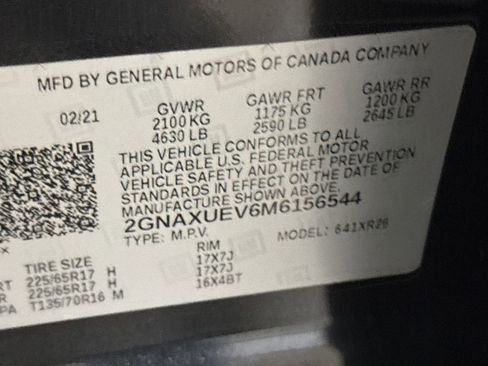 Used 2021 Chevrolet Equinox LT image 27